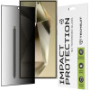 Techsuit - 111D Privacy Full Glue - Samsung Galaxy S24 Ultra - Black