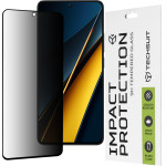 Techsuit - 111D Privacy Full Glue - Xiaomi Poco X6 Pro - Black