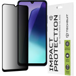 Techsuit - 111D Privacy Full Glue - Xiaomi Redmi 14C / Poco C75 - Black