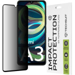 Techsuit - 111D Privacy Full Glue - Xiaomi Redmi A3 / Redmi A3x - Black