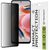 Techsuit - 111D Privacy Full Glue - Xiaomi Redmi Note 12 4G / 12 5G / Poco X5 - Black