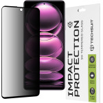 Techsuit - 111D Privacy Full Glue - Xiaomi Redmi Note 12 Pro 5G / 12 Pro+ / Poco X5 Pro - Black