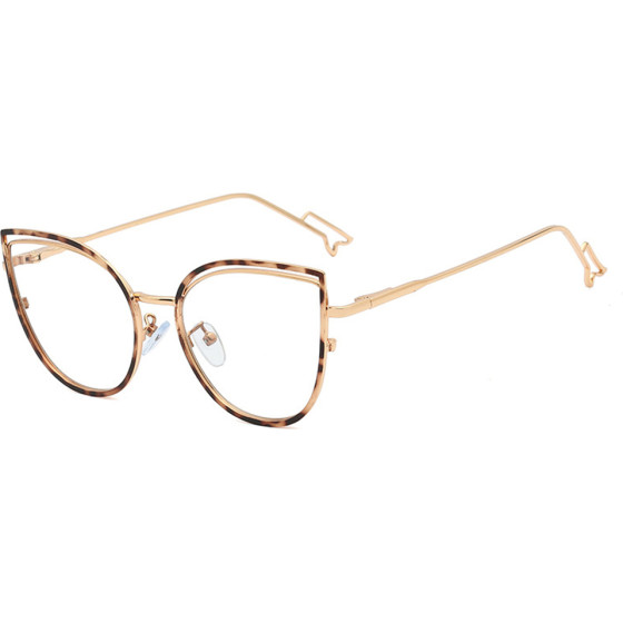 Techsuit - Anti-Blue Light Glasses Reflex Metal - Butterfly - Leopard - (F95597-C13)