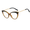Techsuit - Anti-Blue Light Glasses Reflex TR90 (F93308) - Cat Eye - Leopard - (F93308/LEOPARD)
