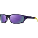 Techsuit - Bike Glasses (24101) - for Cycling and Sport Outdoor Activities, Polarized, Unisex - Black / Purple