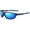 Techsuit - Bike Glasses (3047) - for Cycling and Sport Outdoor Activities, with UV Protection, Unisex - Blue - (3047;BLUE)