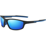 Techsuit - Bike Glasses (3047) - for Cycling and Sport Outdoor Activities, with UV Protection, Unisex - Blue - (3047;BLUE)