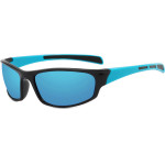 Techsuit - Bike Glasses (9937) - for Cycling, Sport Outdoor Activities, PC, Rectangular Shape, Unisex - Black / Blue