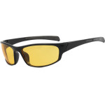 Techsuit - Bike Glasses (9937) - for Cycling, Sport Outdoor Activities, PC, Rectangular Shape, Unisex - Black / Yellow