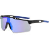 Techsuit - Bike Glasses (9963) - for Cycling, Sport Outdoor Activities, with PC Frame and Lens, Unisex - Black / Blue