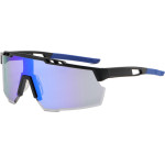 Techsuit - Bike Glasses (9963) - for Cycling, Sport Outdoor Activities, with PC Frame and Lens, Unisex - Black / Blue