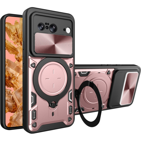 Techsuit - CamGuard Pro - Google Pixel 8 - Rose Gold