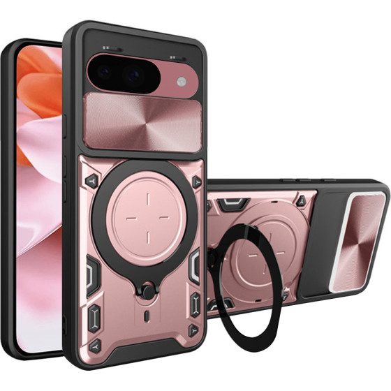 Techsuit - CamGuard Pro - Google Pixel 9 / 9 Pro - Rose Gold
