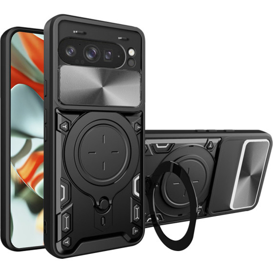 Techsuit - CamGuard Pro - Google Pixel 9 Pro XL - Black