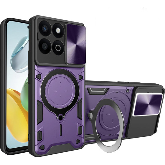 Techsuit - CamGuard Pro - Honor 200 Smart / X7c - Purple