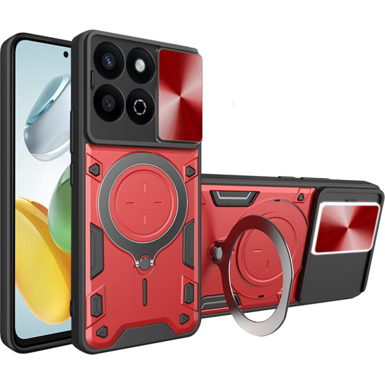 Techsuit - CamGuard Pro - Honor 200 Smart / X7c - Red