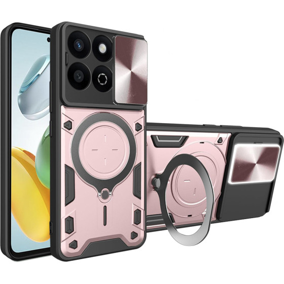 Techsuit - CamGuard Pro - Honor 200 Smart / X7c - Rose Gold