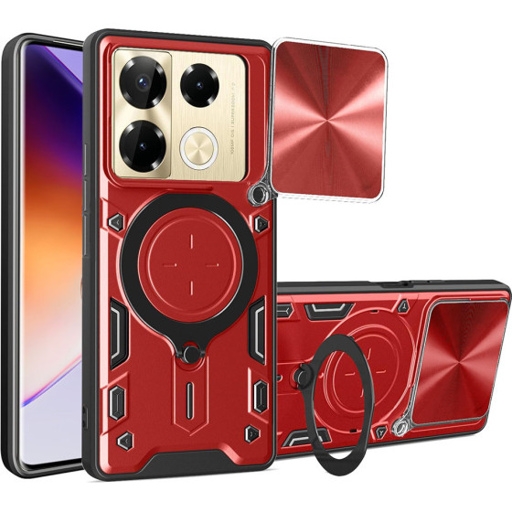 Techsuit - CamGuard Pro - Infinix Note 40 Pro 4G - Red