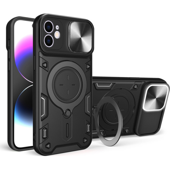 Techsuit - CamGuard Pro - iPhone 12 / iPhone 12 Pro - Black