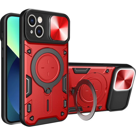 Techsuit - CamGuard Pro - iPhone 13 - Red