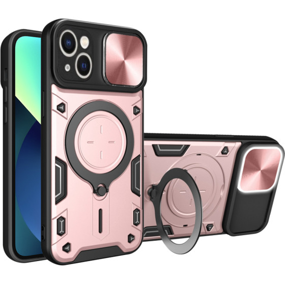 Techsuit - CamGuard Pro - iPhone 13 - Rose Gold