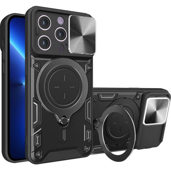 Techsuit - CamGuard Pro - iPhone 13 Pro Max - Black