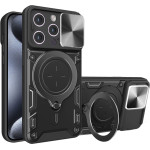 Techsuit - CamGuard Pro - iPhone 15 Pro - Black