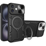 Techsuit - CamGuard Pro - iPhone 16 Plus - Black
