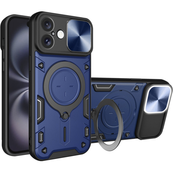 Techsuit - CamGuard Pro - iPhone 16 Plus - Blue