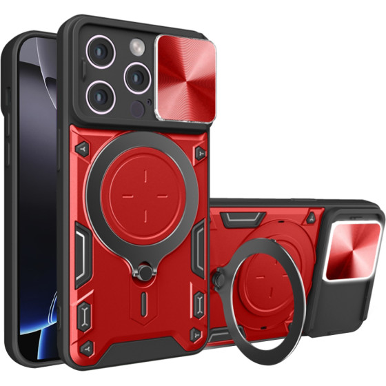 Techsuit - CamGuard Pro - iPhone 16 Pro - Red
