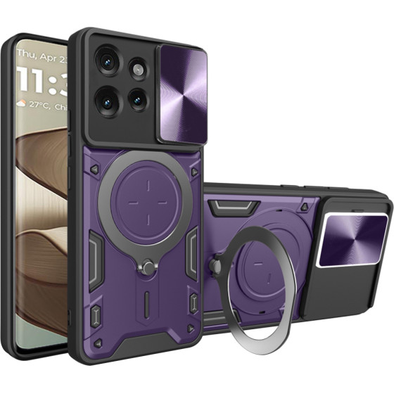 Techsuit - CamGuard Pro - Motorola Edge 50 - Purple