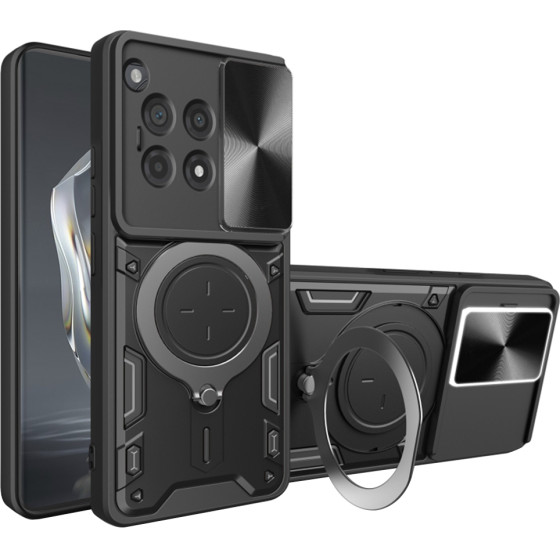 Techsuit - CamGuard Pro - OnePlus 12R - Black