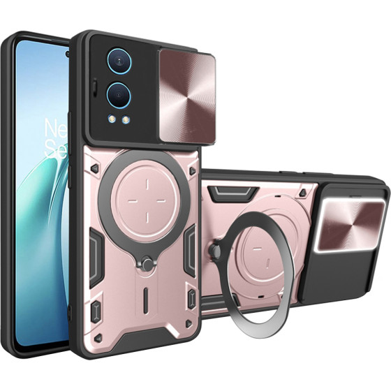 Techsuit - CamGuard Pro - OnePlus Nord CE4 Lite - Rose Gold
