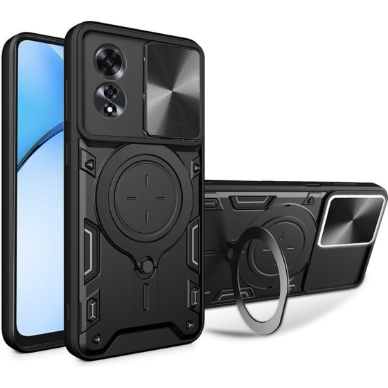 Techsuit - CamGuard Pro - Oppo A60 4G - Black