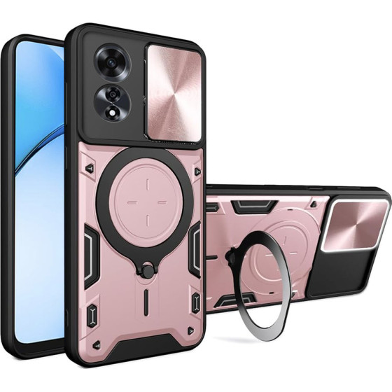 Techsuit - CamGuard Pro - Oppo A60 4G - Rose Gold