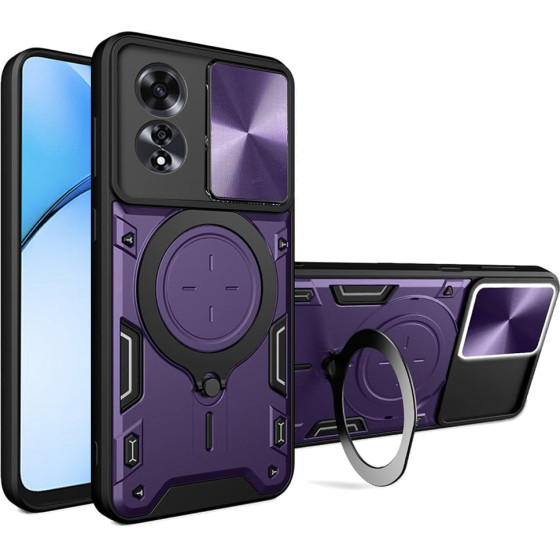 Techsuit - CamGuard Pro - Oppo A60 4G - Purple