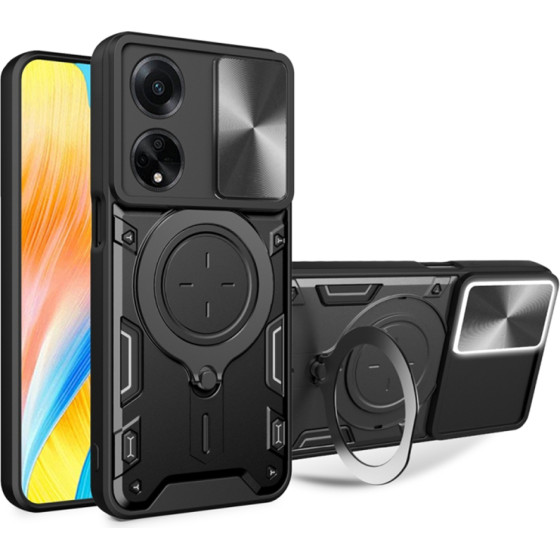 Techsuit - CamGuard Pro - Oppo A98 5G - Black