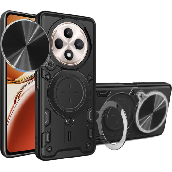 Techsuit - CamGuard Pro - Oppo Reno12 F 4G / Reno12 F 5G / Reno12 FS 4G / Reno12 FS 5G - Black