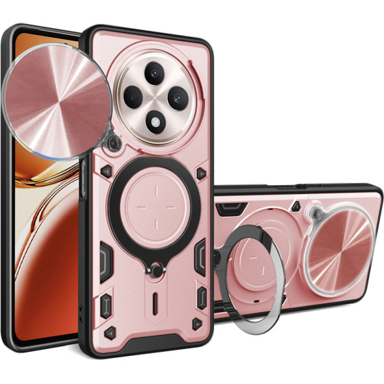 Techsuit - CamGuard Pro - Oppo Reno12 F 4G / Reno12 F 5G / Reno12 FS 4G / Reno12 FS 5G - Rose Gold