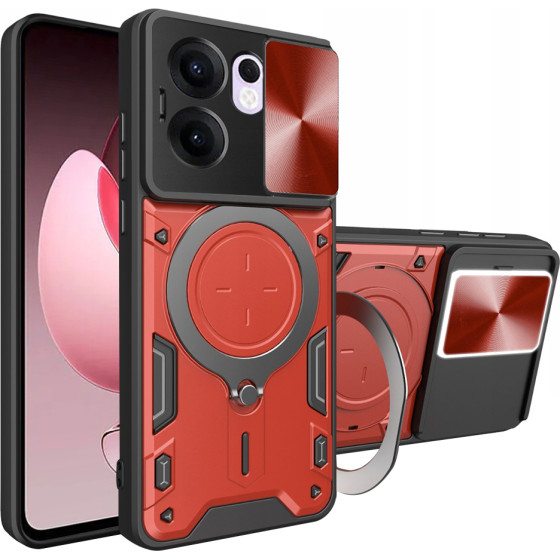 Techsuit - CamGuard Pro - Oppo Reno13 F 4G / Reno13 F 5G / Reno13 FS 5G - Red