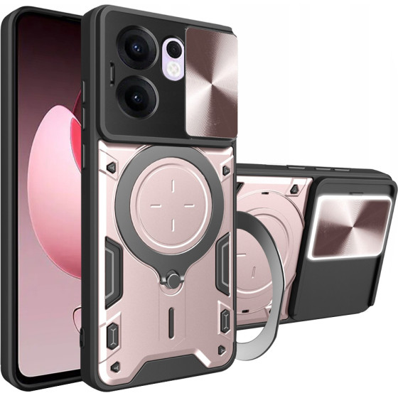 Techsuit - CamGuard Pro - Oppo Reno13 F 4G / Reno13 F 5G / Reno13 FS 5G - Rose Gold