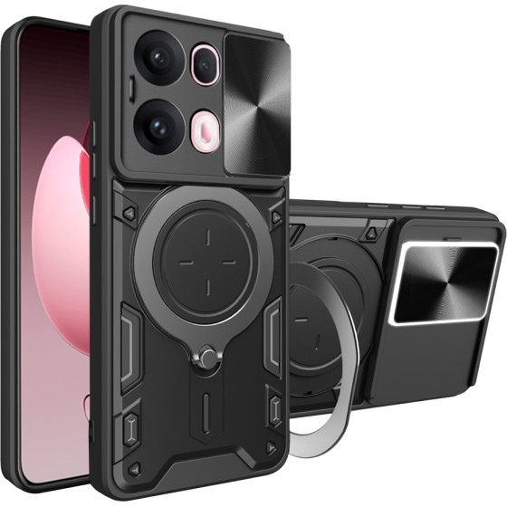 Techsuit - CamGuard Pro - Oppo Reno13 Pro - Black