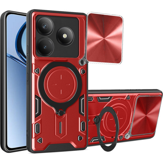 Techsuit - CamGuard Pro - Realme C61 / Realme C63 - Red
