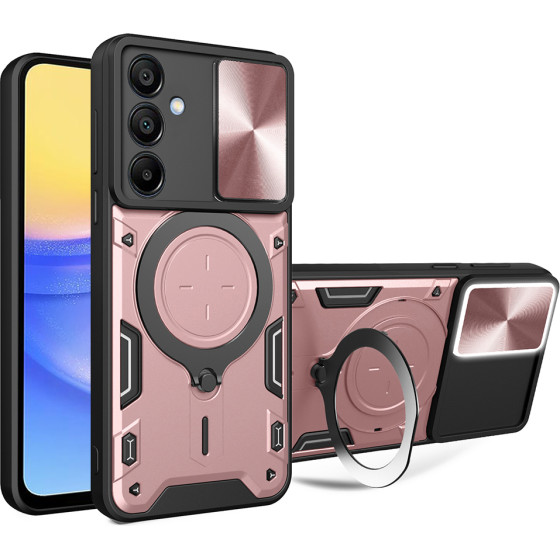 Techsuit - CamGuard Pro - Samsung Galaxy A15 4G / A15 5G - Rose Gold