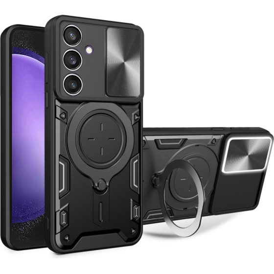 Techsuit - CamGuard Pro - Samsung Galaxy S23 FE - Black
