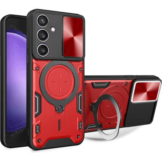 Techsuit - CamGuard Pro - Samsung Galaxy S23 FE - Red