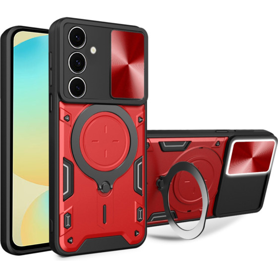 Techsuit - CamGuard Pro - Samsung Galaxy S24 FE - Red