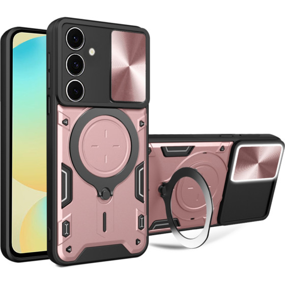 Techsuit - CamGuard Pro - Samsung Galaxy S24 FE - Rose Gold