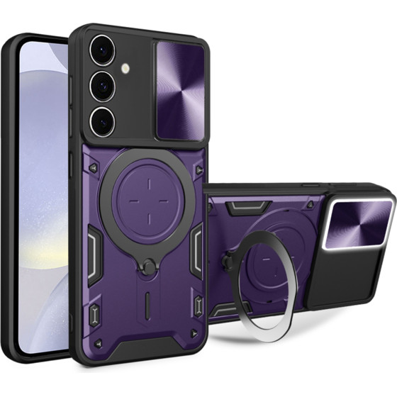 Techsuit - CamGuard Pro - Samsung Galaxy S24 Plus - Purple