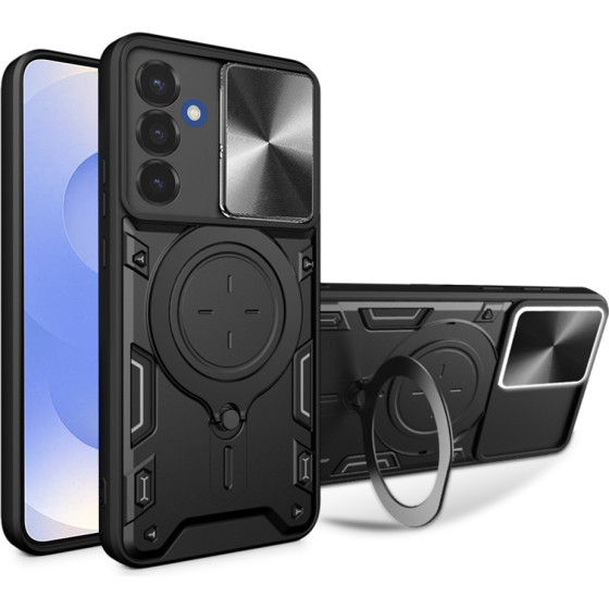 Techsuit - CamGuard Pro - Samsung Galaxy S25 - Black